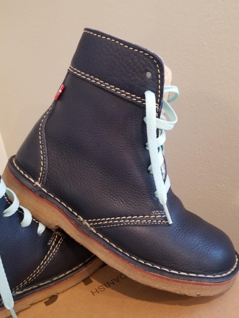 Duckfeet Skanderborg wool-lined Boots in Royal Blue size 39 - Picture 2 of 13